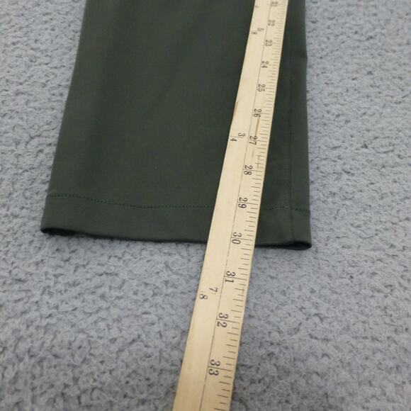 Rhone Pants Mens 32 Commuter Chino Dark Green Golf Stretch Performance 5 Pocket - Picture 11 of 13